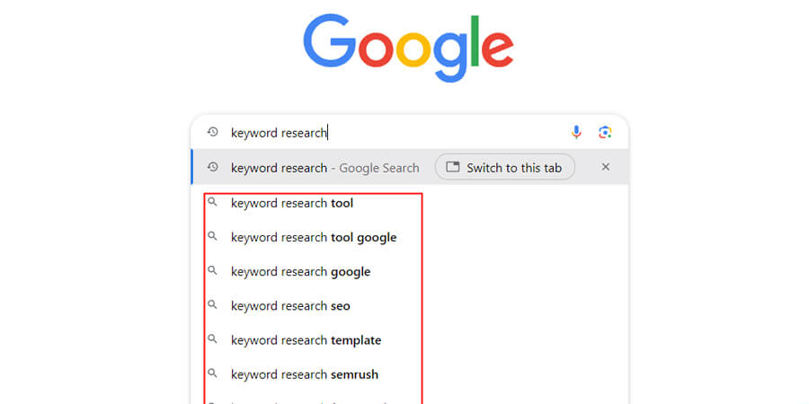 利用Google Suggest挖掘长尾关键词